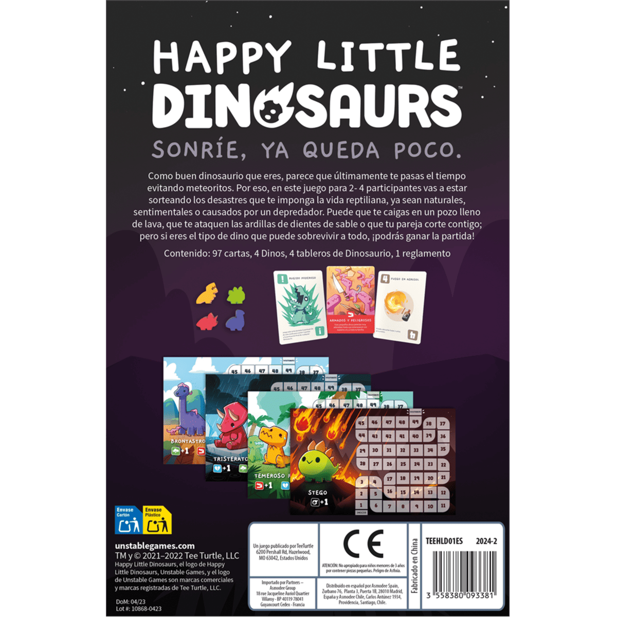 Happy Little Dinosaurs - Juegos de mesa - Adani Store