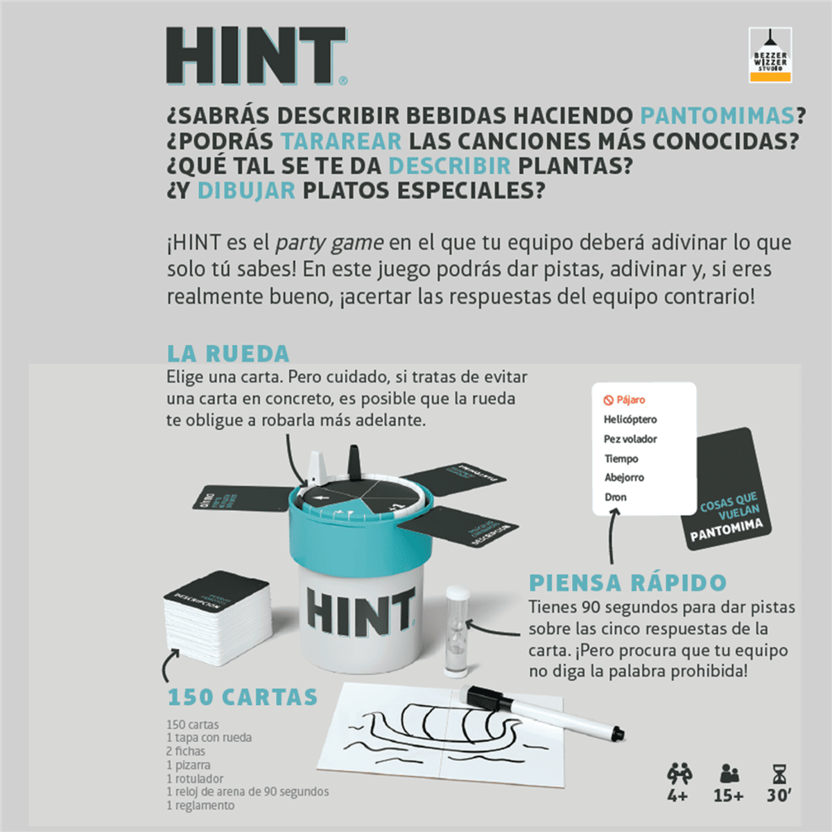 Hint: Party Game - Juegos de mesa - Adani Store