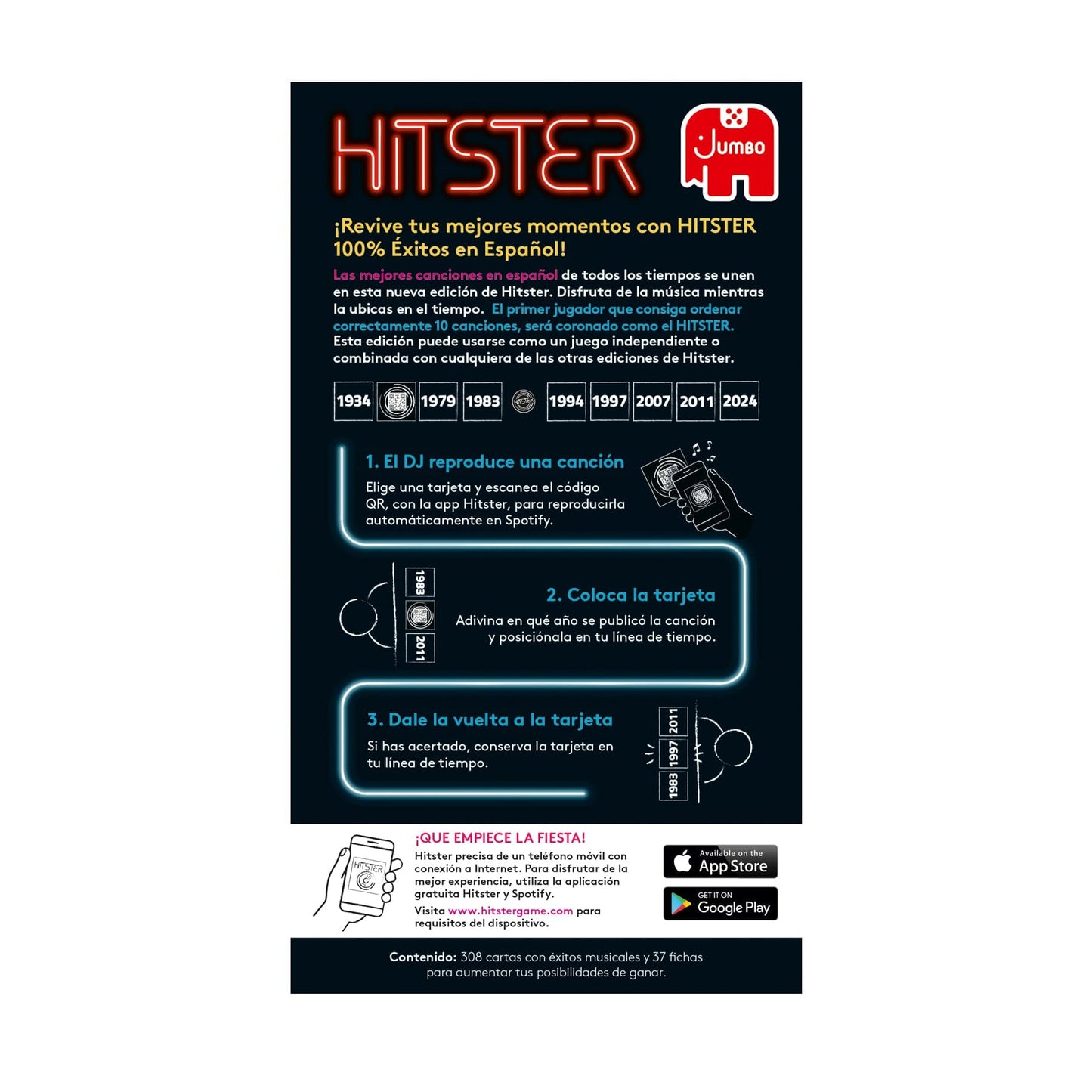 Hitster 100% en español - Juegos de mesa - Adani Store