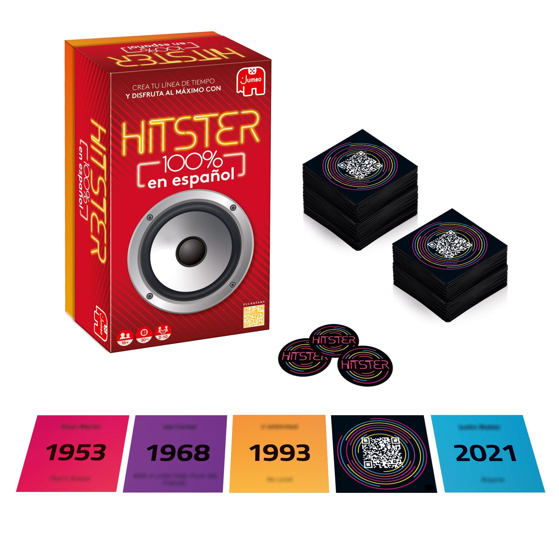 Hitster 100% en español - Juegos de mesa - Adani Store