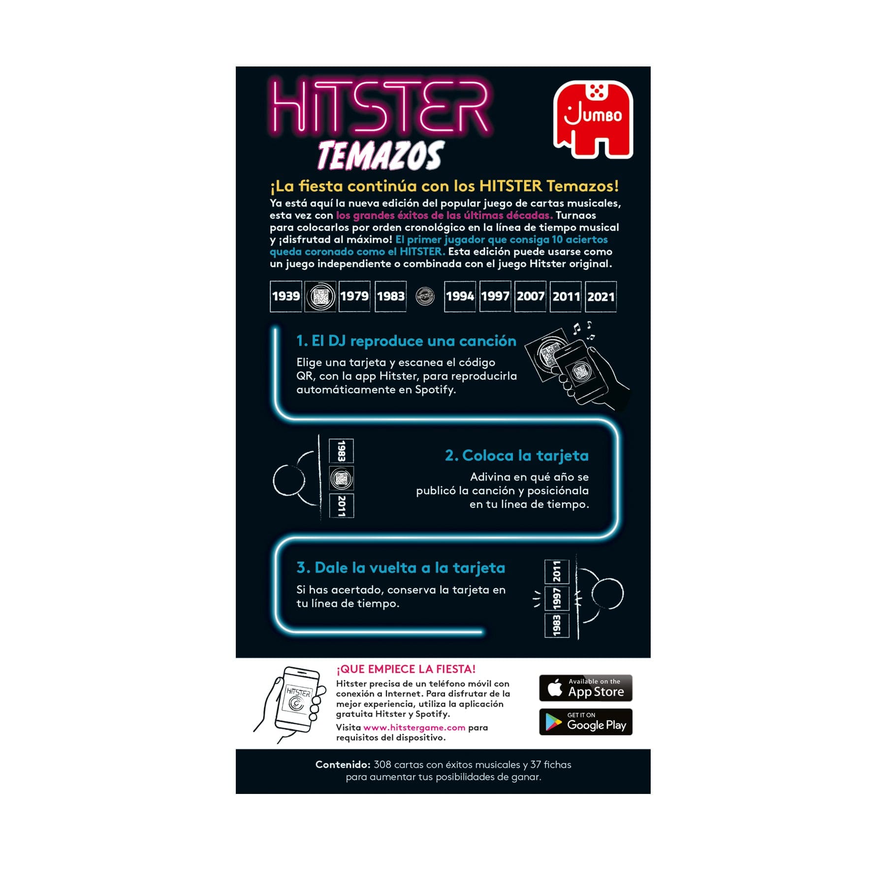 Hitster Temazos - Juegos de mesa - Adani Store
