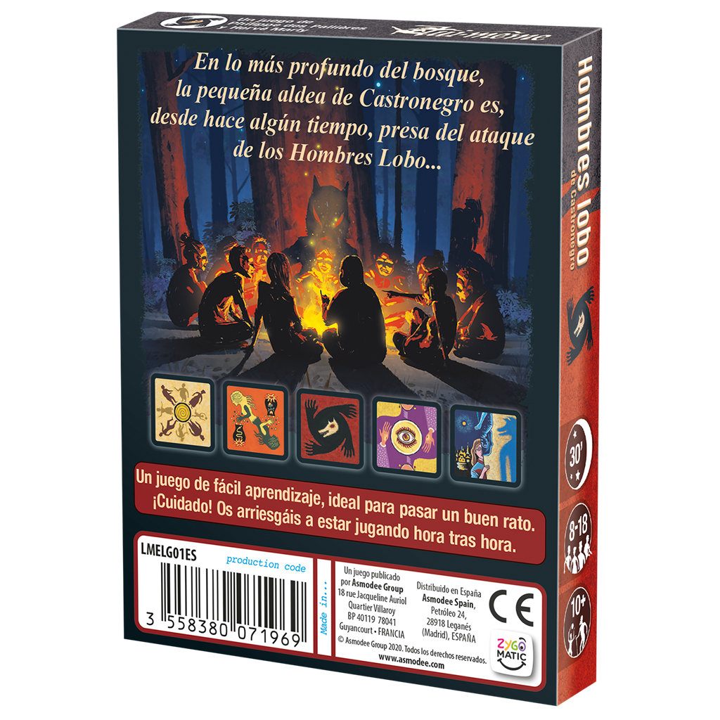 Hombres Lobo de Castronegro - Juegos de mesa - Adani Store