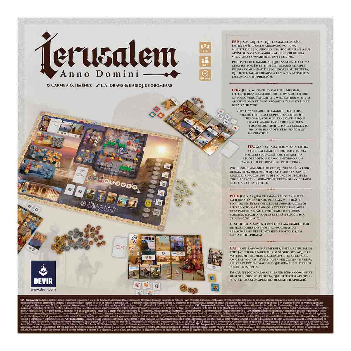 Ierusalem Anno Domini - Juegos de mesa - Adani Store