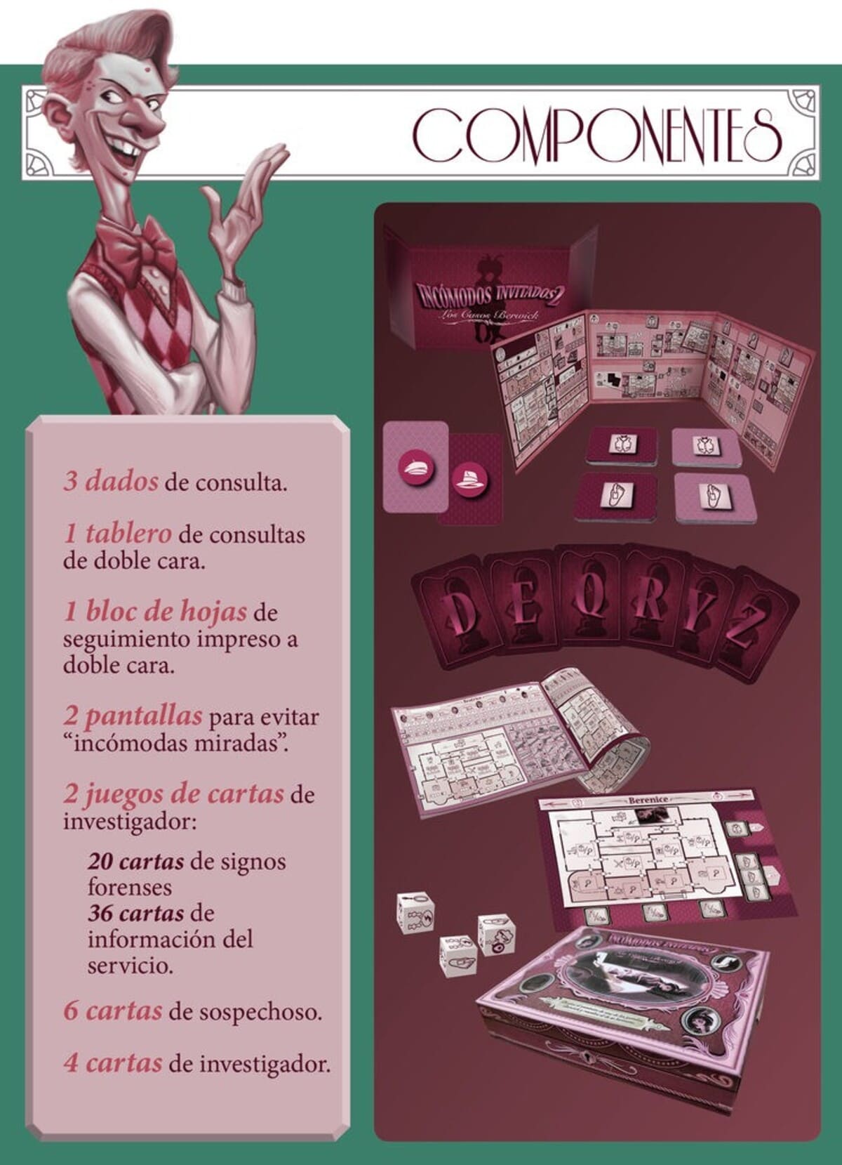 Incómodos Invitados 2: Los Casos Berwick - Juegos de mesa - Adani Store