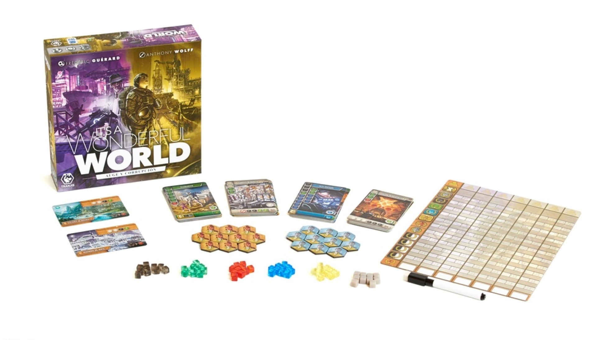 It's a wonderful world: Auge y Corrupción - Juegos de mesa - Adani Store