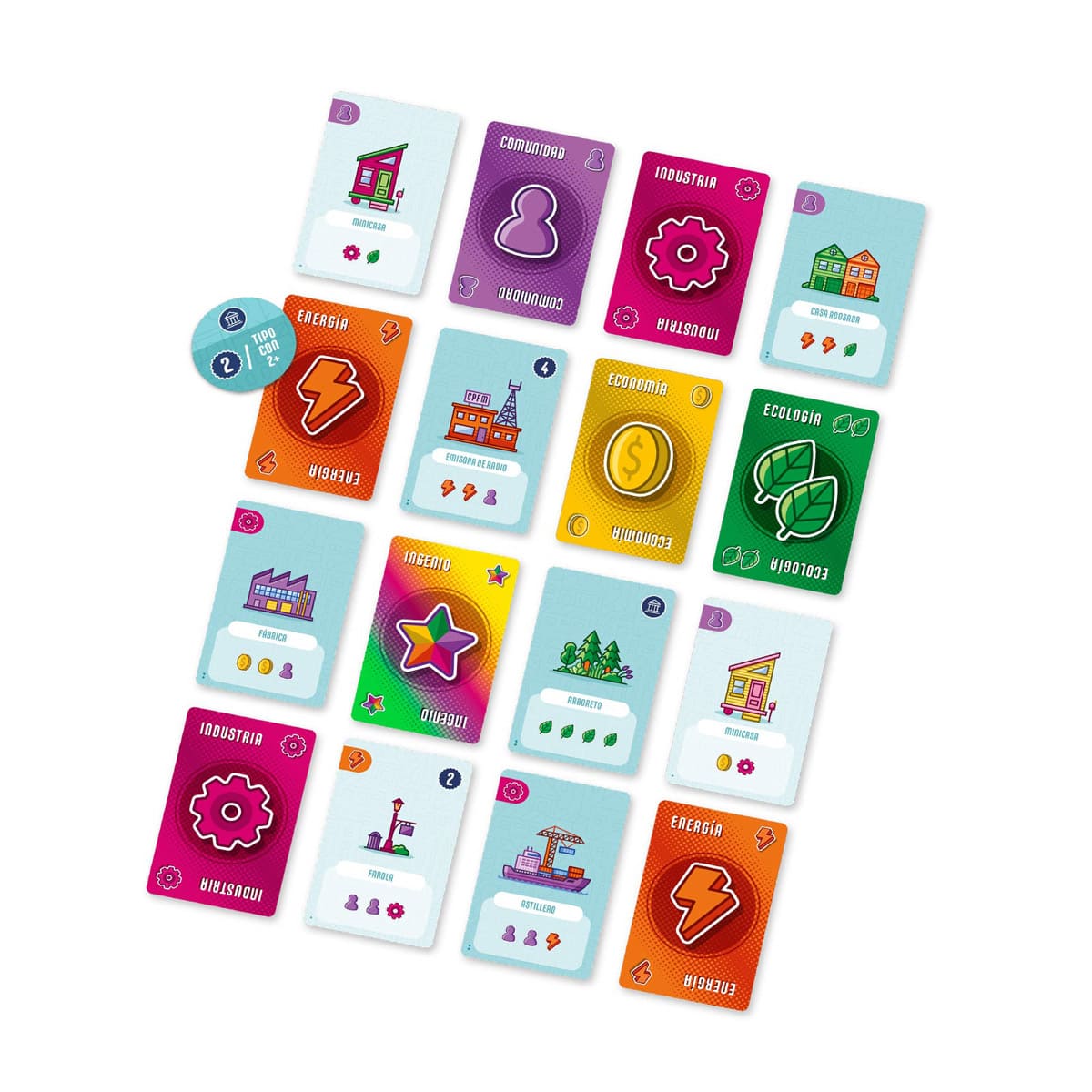 La ciudad de puntos - Juegos de mesa - Adani Store