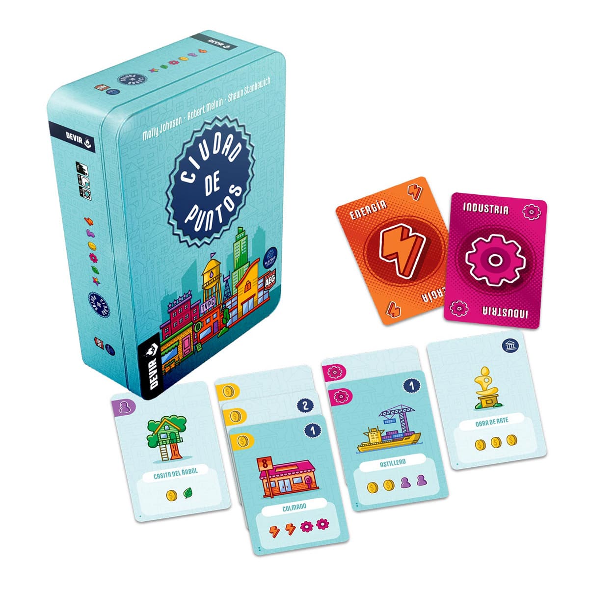 La ciudad de puntos - Juegos de mesa - Adani Store