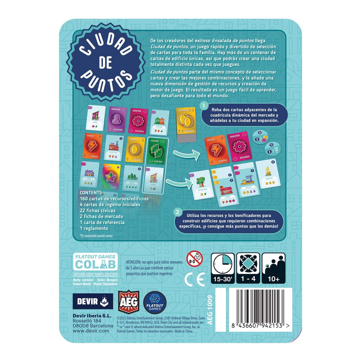 La ciudad de puntos - Juegos de mesa - Adani Store