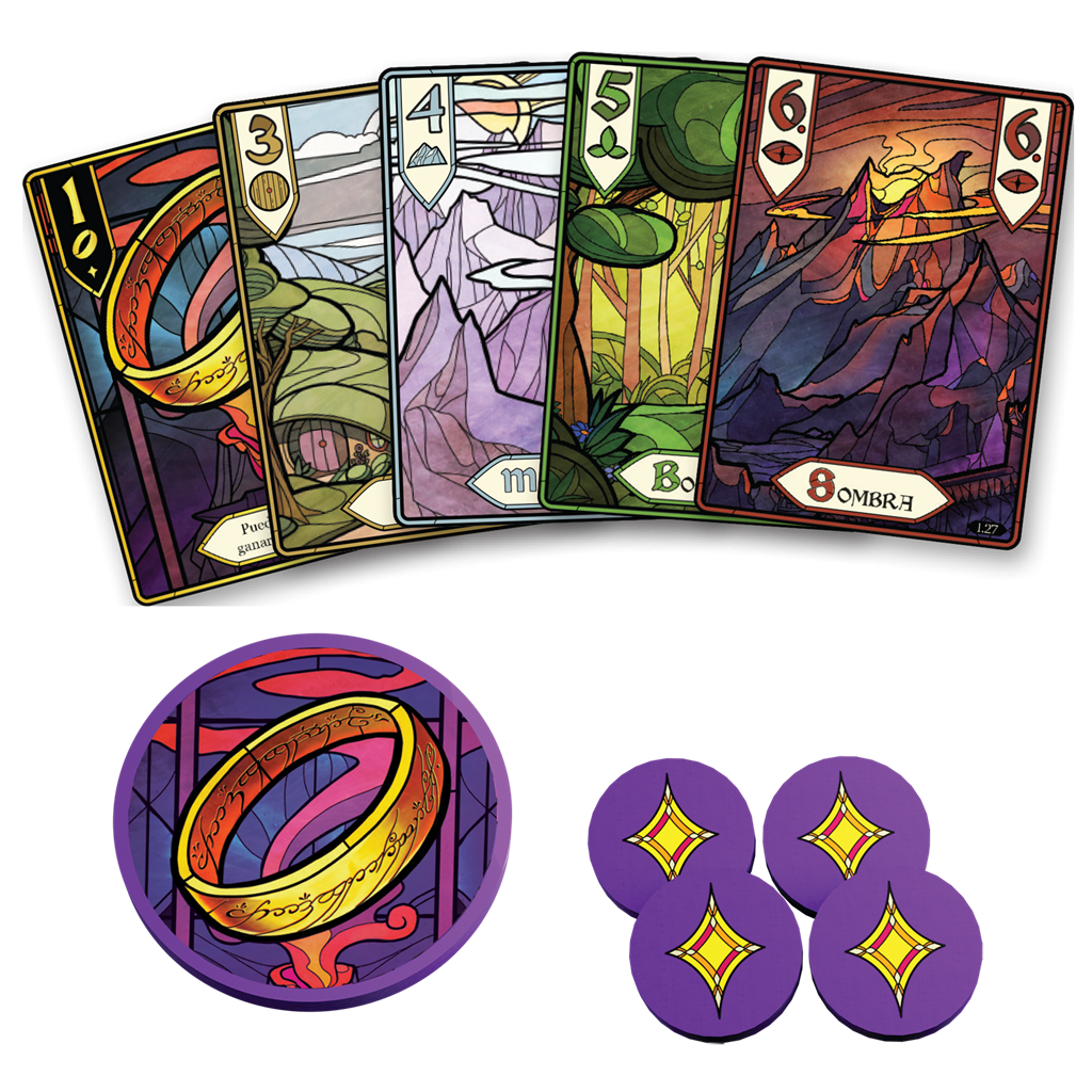 La Comunidad del Anillo: El juego de bazas - Juegos de mesa - Adani Store