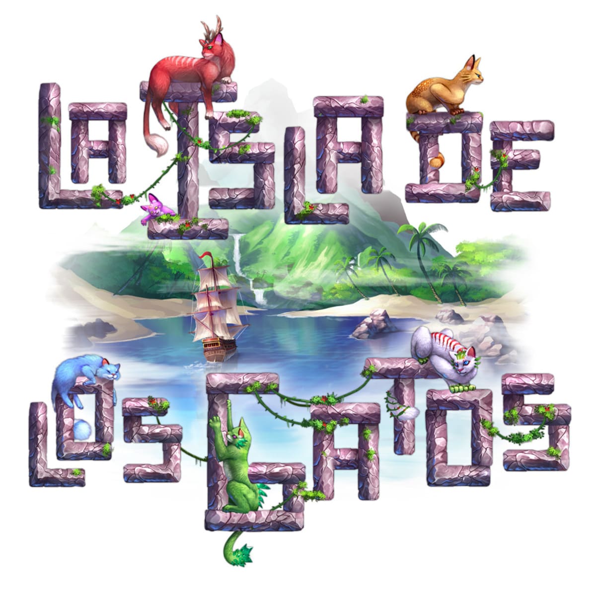 La Isla de los Gatos - Juegos de mesa - Adani Store