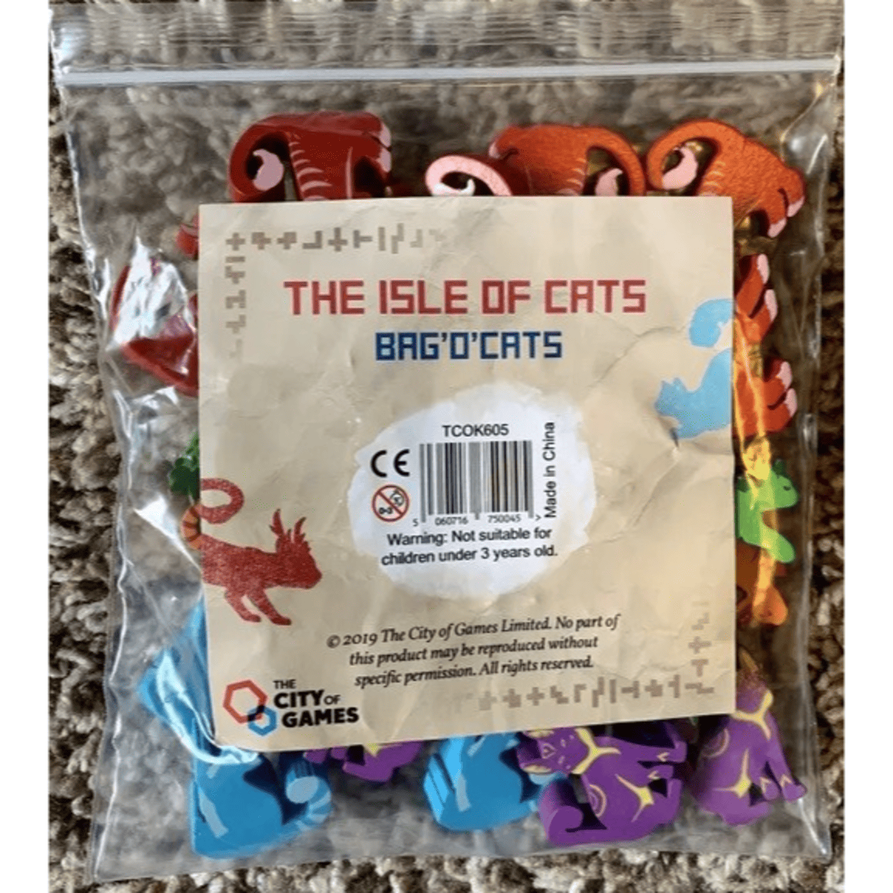 La Isla de los Gatos: Bag'o'Cats - Juegos de mesa - Adani Store
