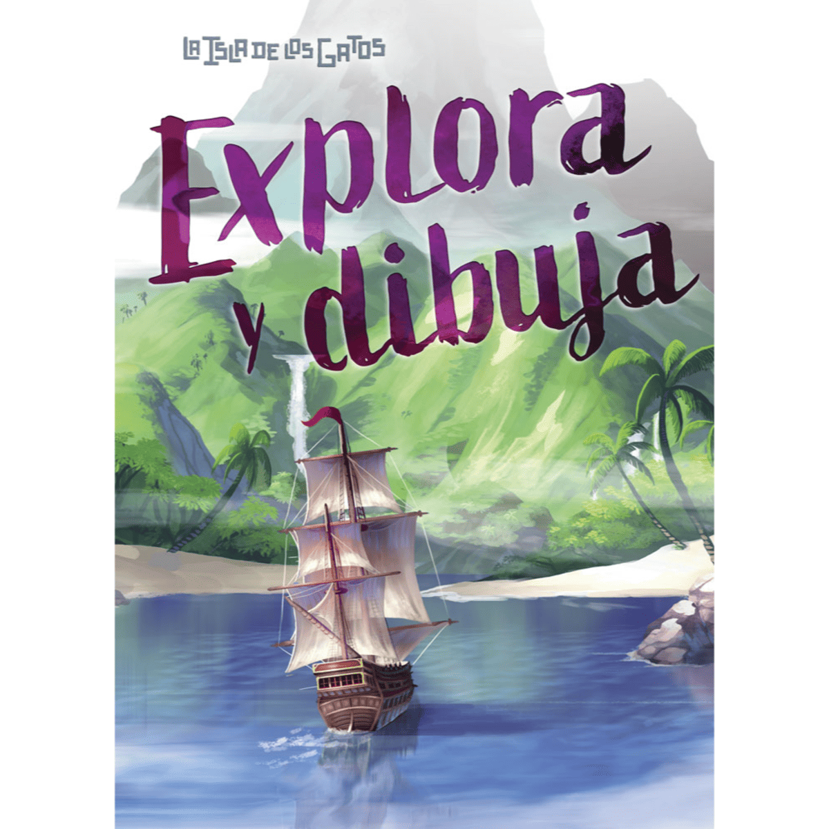 La Isla de los Gatos: Explora y Dibuja - Juegos de mesa - Adani Store