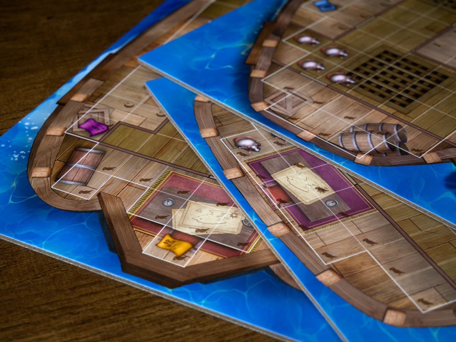 La Isla de los Gatos: Paquete de Barcos - Juegos de mesa - Adani Store