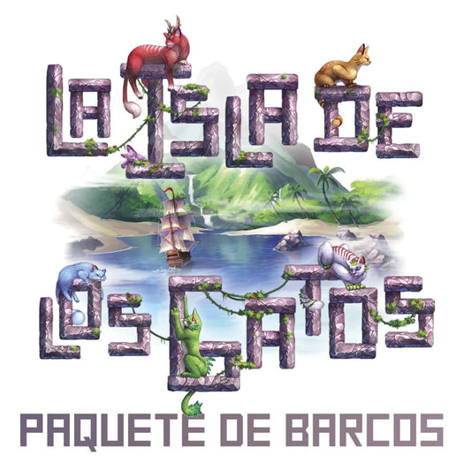 La Isla de los Gatos: Paquete de Barcos - Juegos de mesa - Adani Store