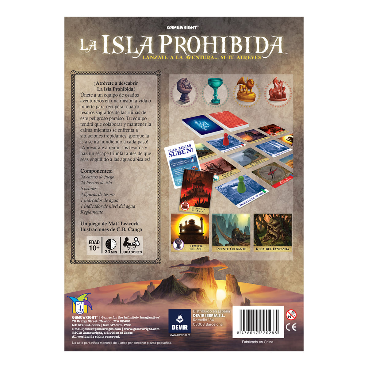 La isla prohibida - Juegos de mesa - Adani Store