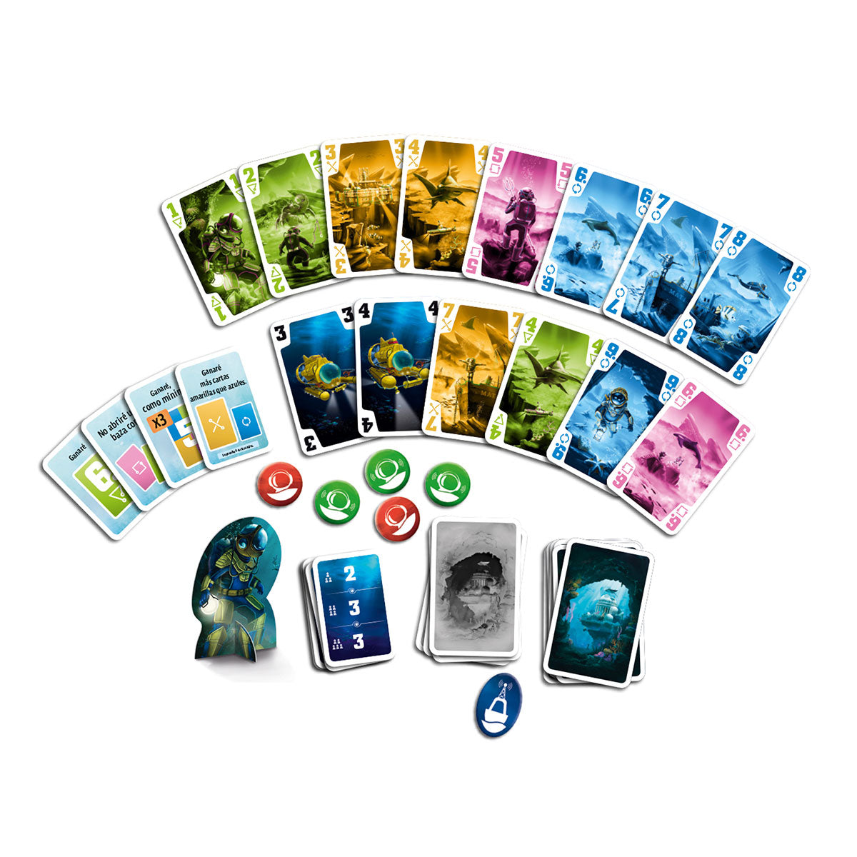 La tripulación Misión mar profundo - Juegos de mesa - Adani Store