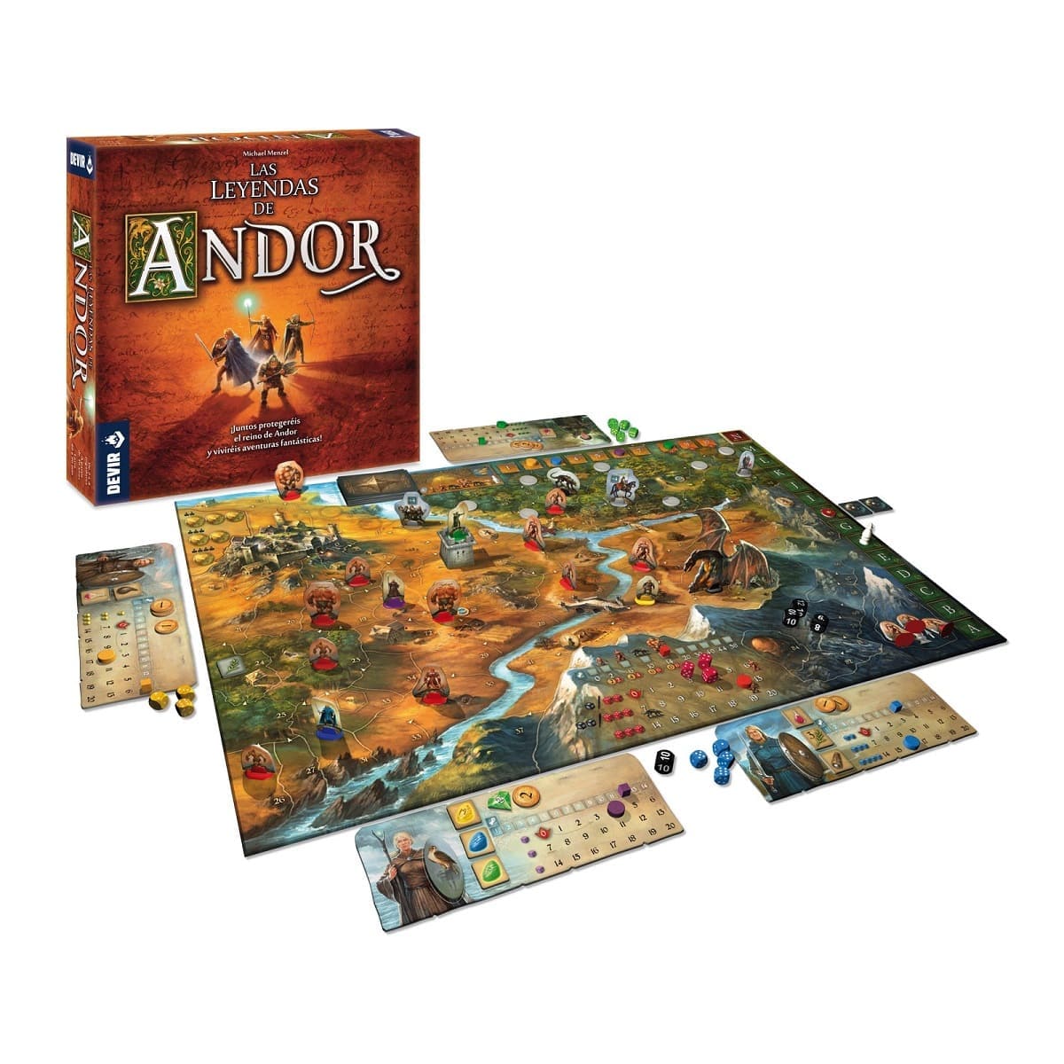 Las leyendas de Andor - Juegos de mesa - Adani Store