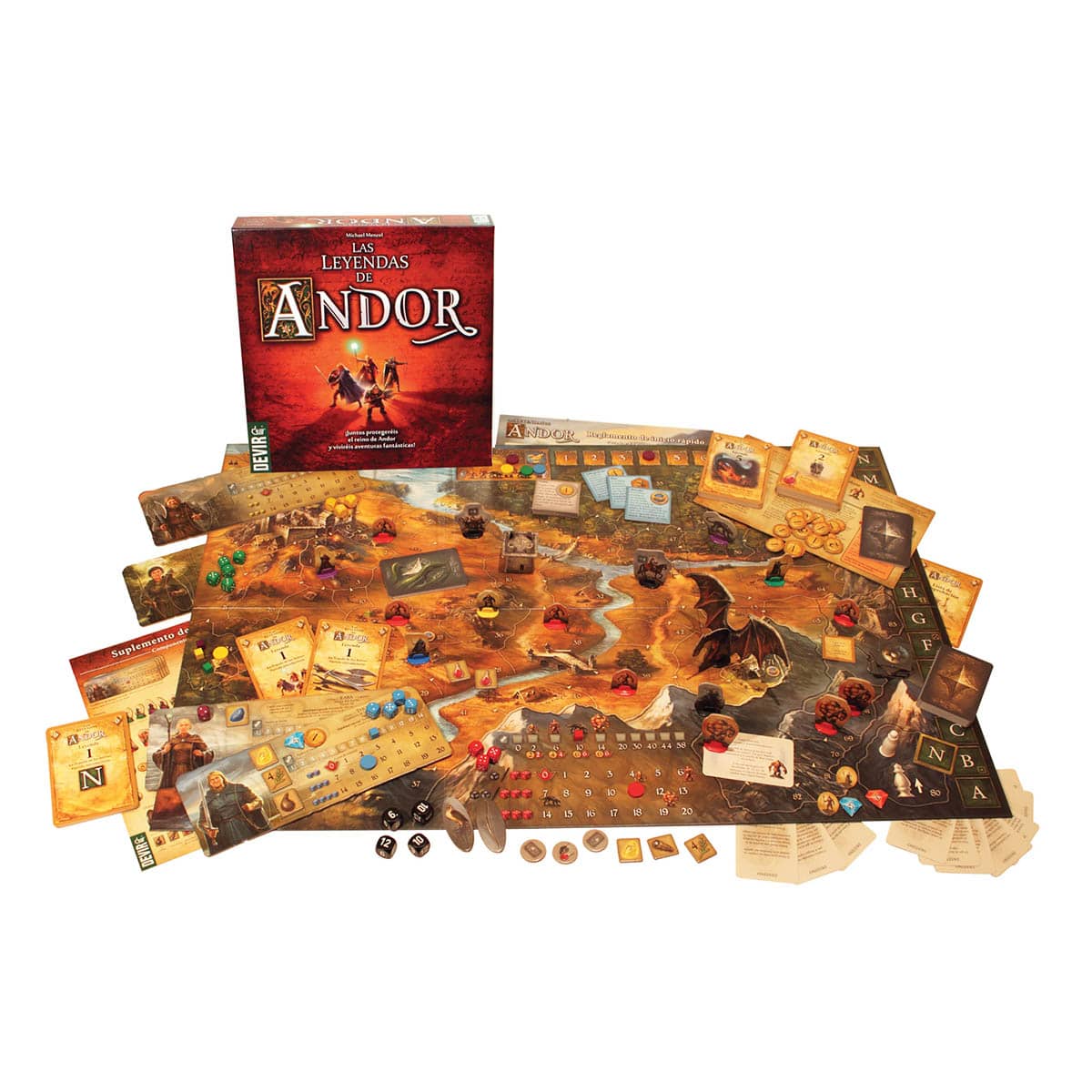 Las leyendas de Andor - Juegos de mesa - Adani Store