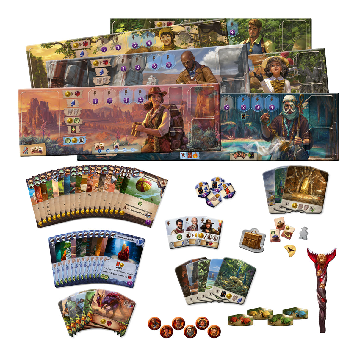 Las ruinas perdidas de Arnak: líderes de la expedición - Juegos de mesa - Adani Store