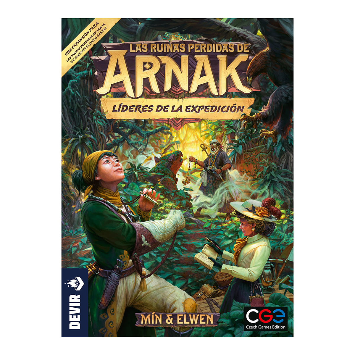 Las ruinas perdidas de Arnak: líderes de la expedición - Juegos de mesa - Adani Store