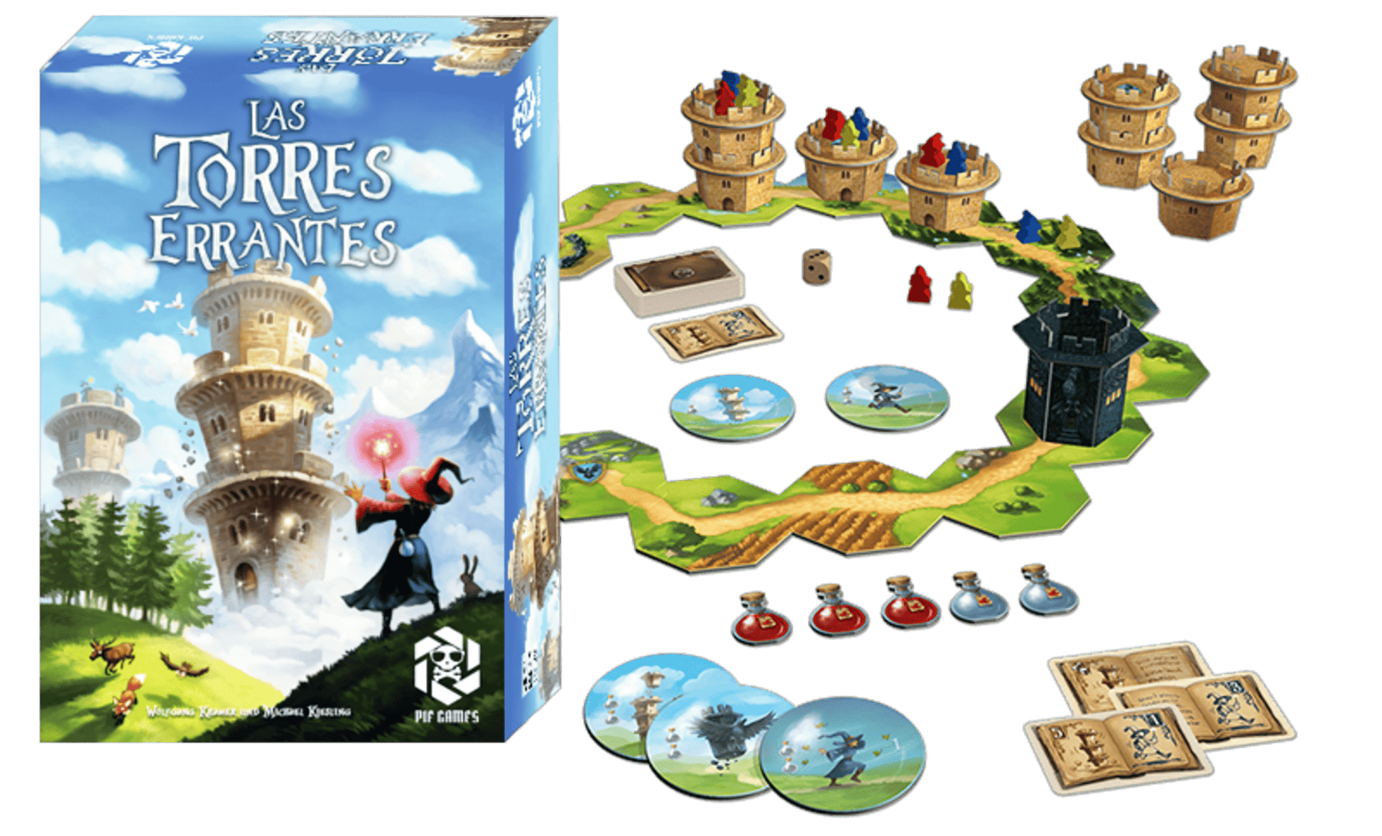 Las Torres Errantes - Juegos de mesa - Adani Store
