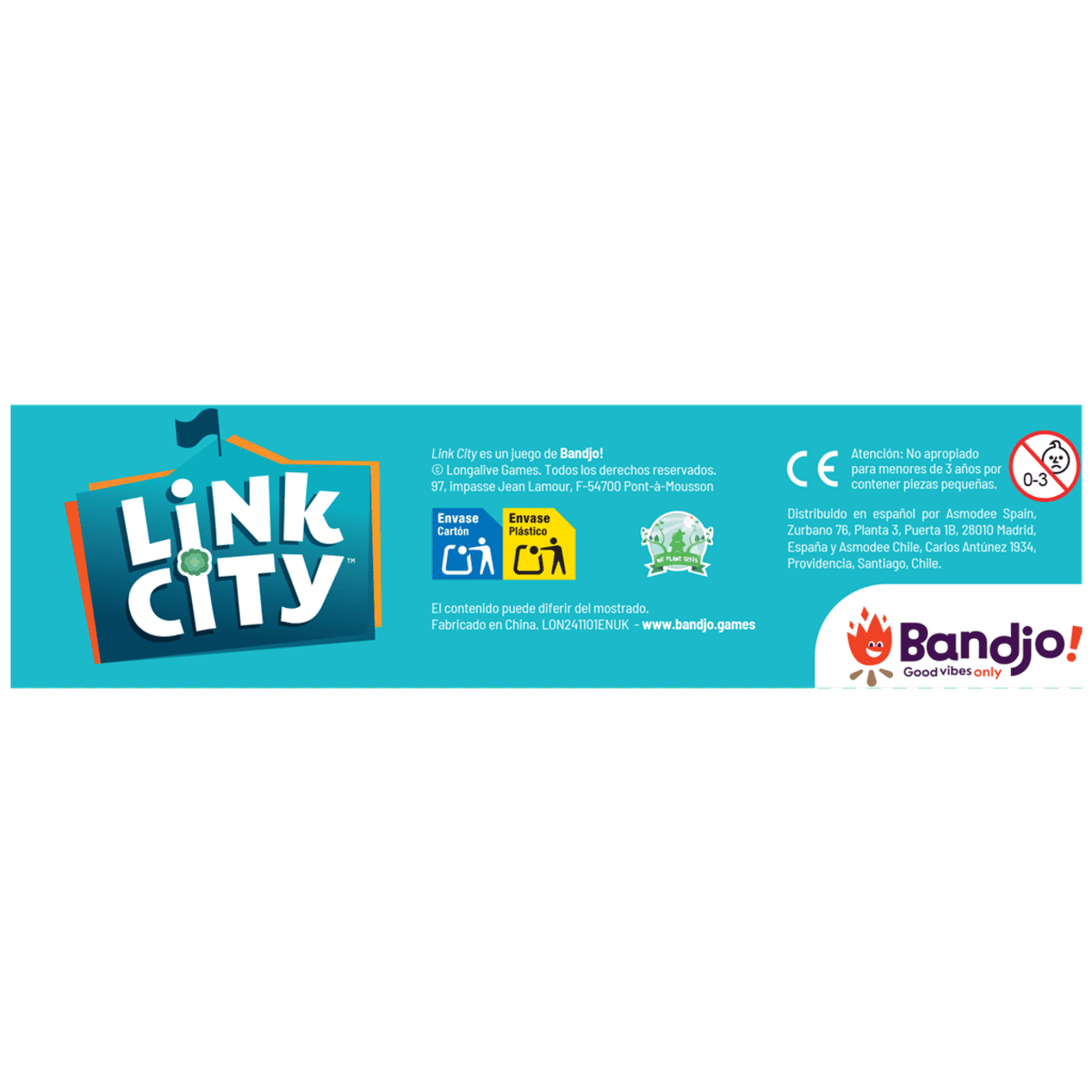 Link City - Juegos de mesa - Adani Store