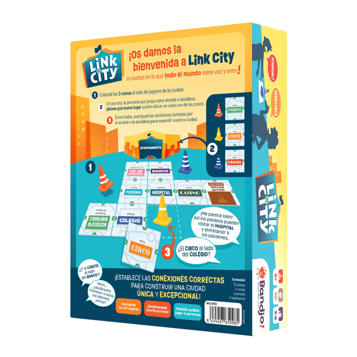 Link City - Juegos de mesa - Adani Store