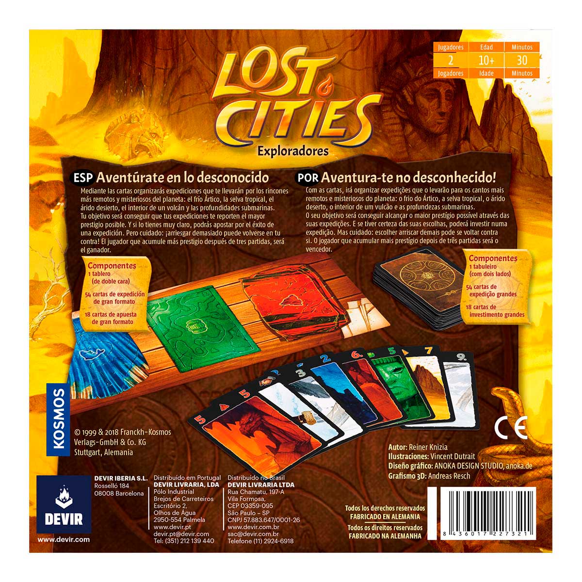 Lost Cities - Juegos de mesa - Adani Store