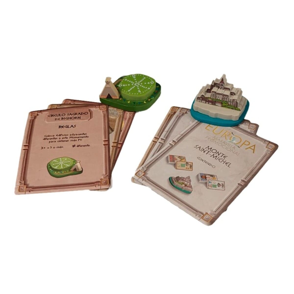 Maravillas del Mundo: Monte Saint Michel y Bighorn