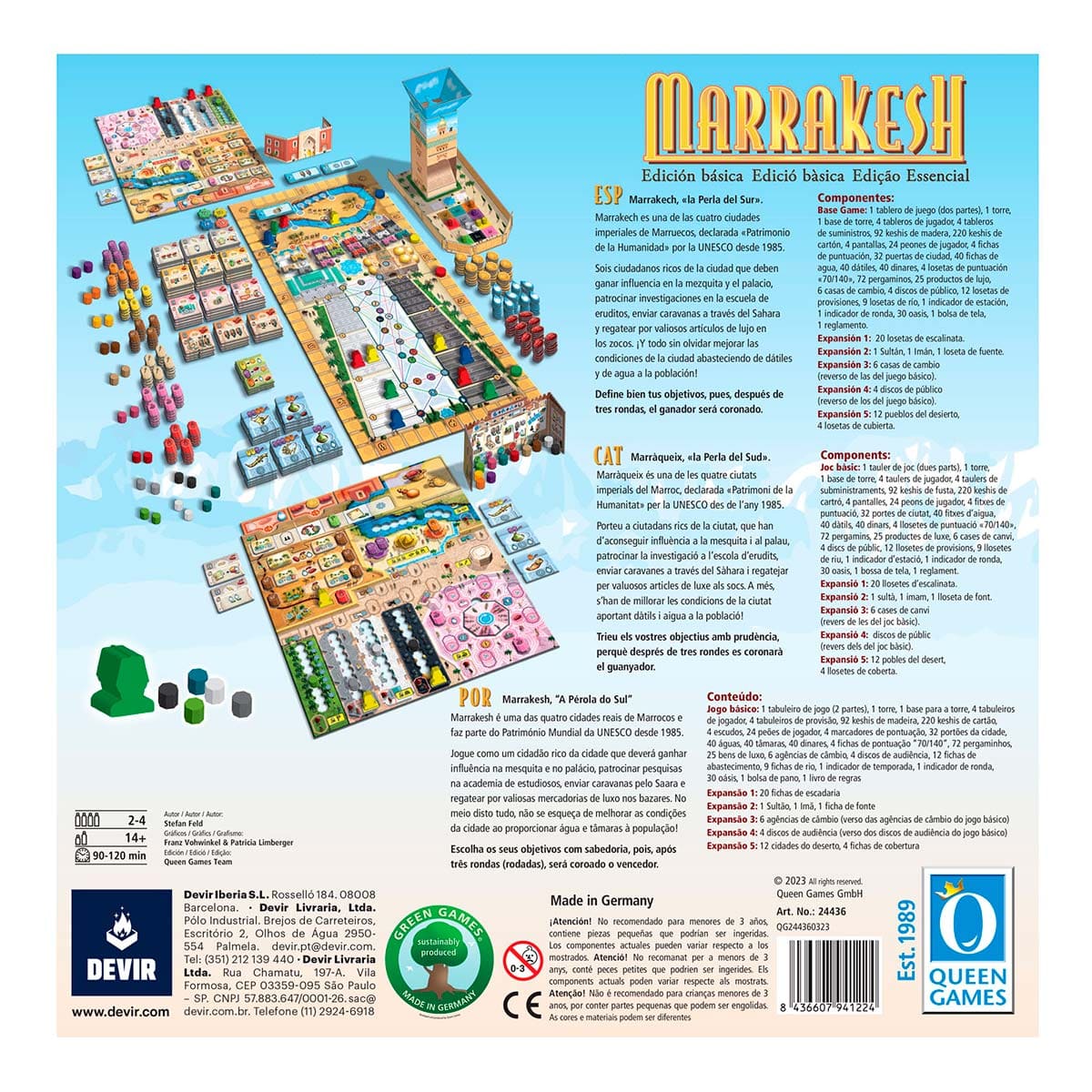 Marrakesh - Juegos de mesa - Adani Store