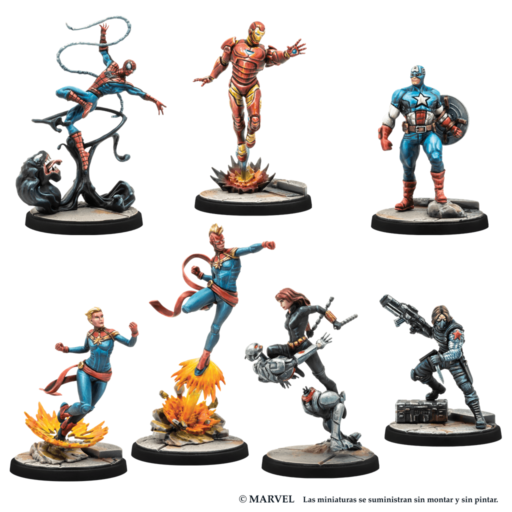 Marvel Crisis Protocol Caja inicial - Juegos de mesa - Adani Store