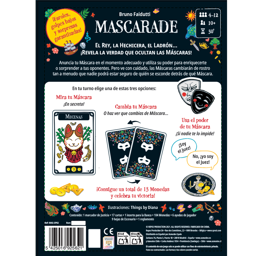 Mascarade - Juegos de mesa - Adani Store