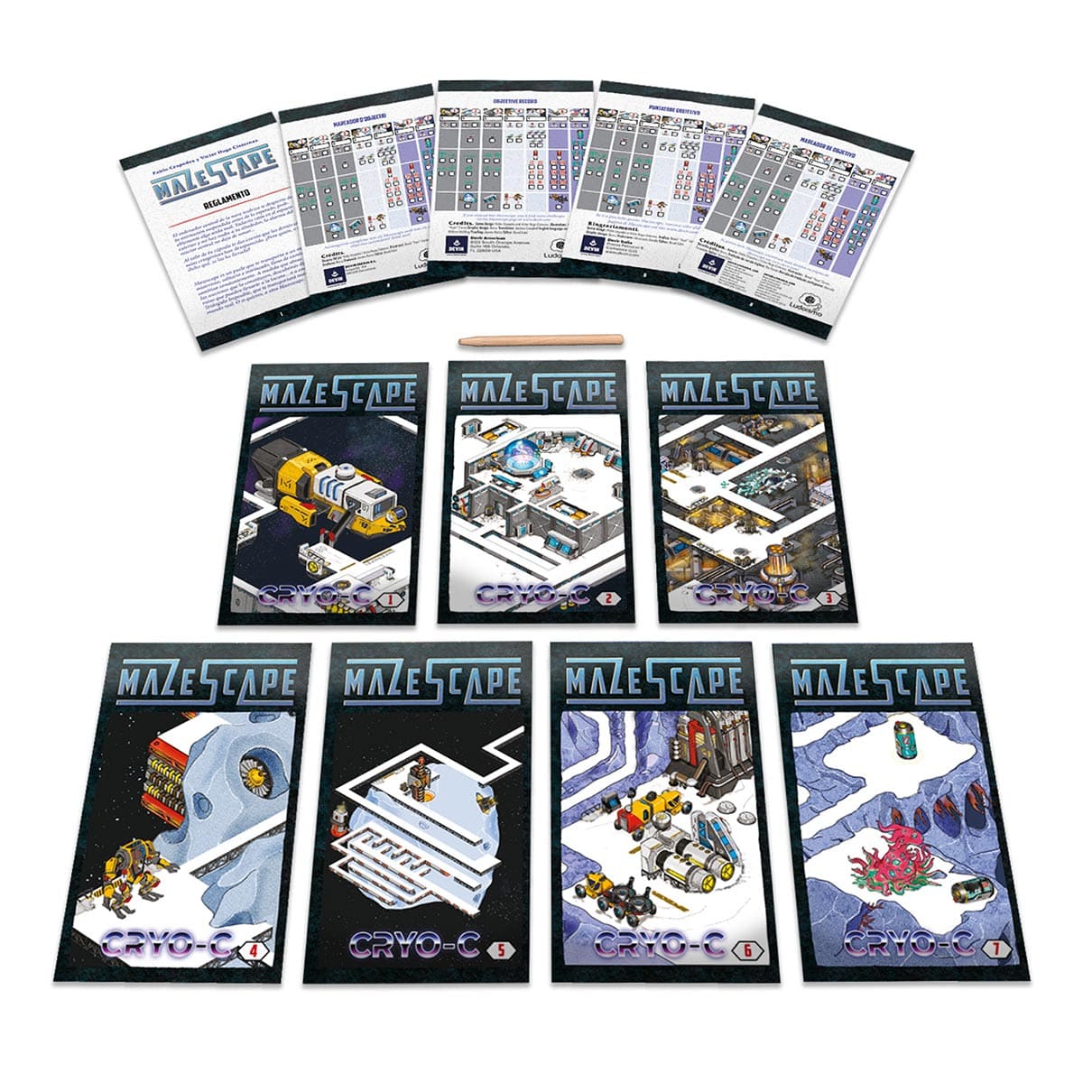 MazeScape - CRYO-C - Juegos de mesa - Adani Store