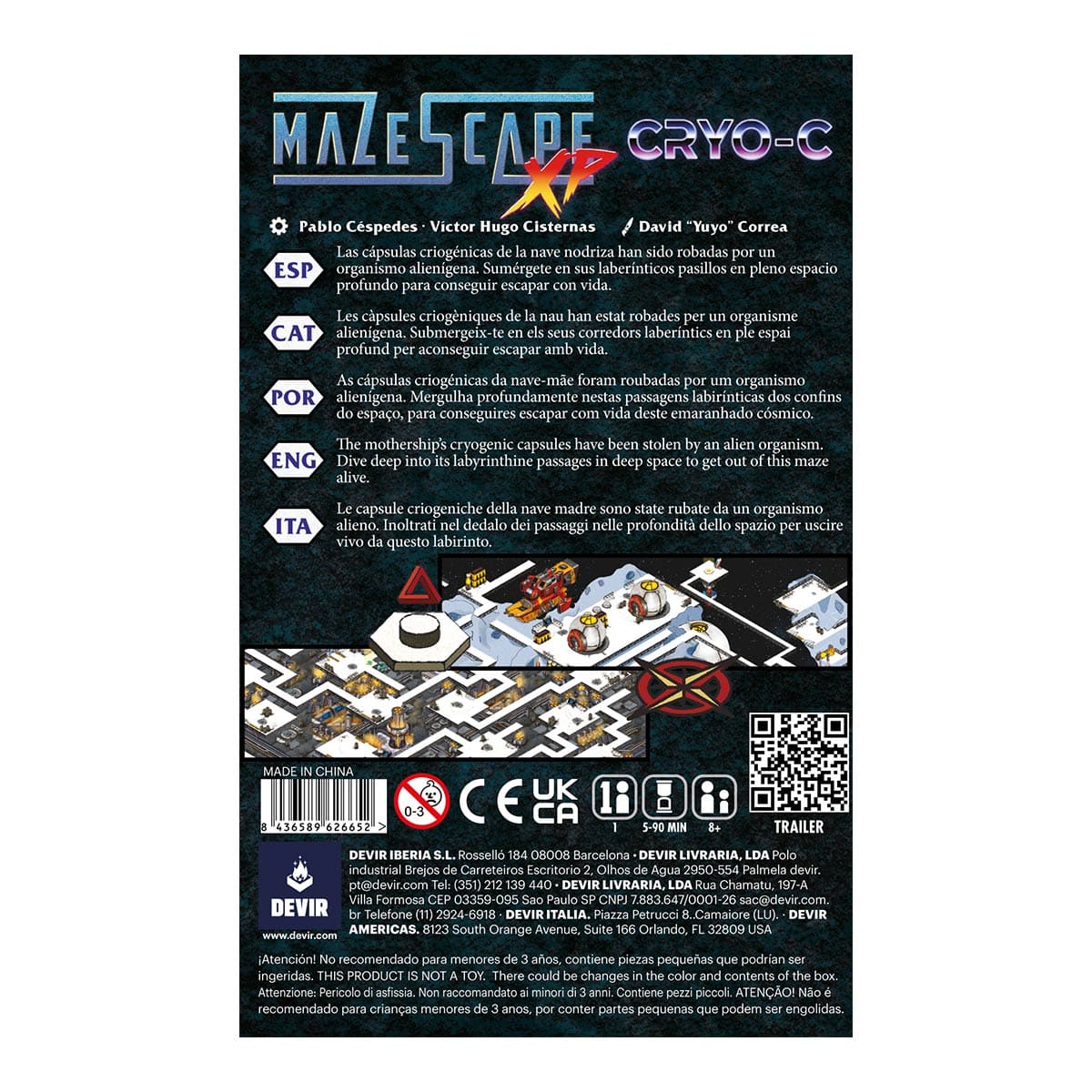MazeScape - CRYO-C - Juegos de mesa - Adani Store