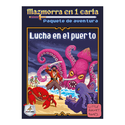 Mazmorra en 1 carta: Lucha en el puerto - Juegos de mesa - Adani Store
