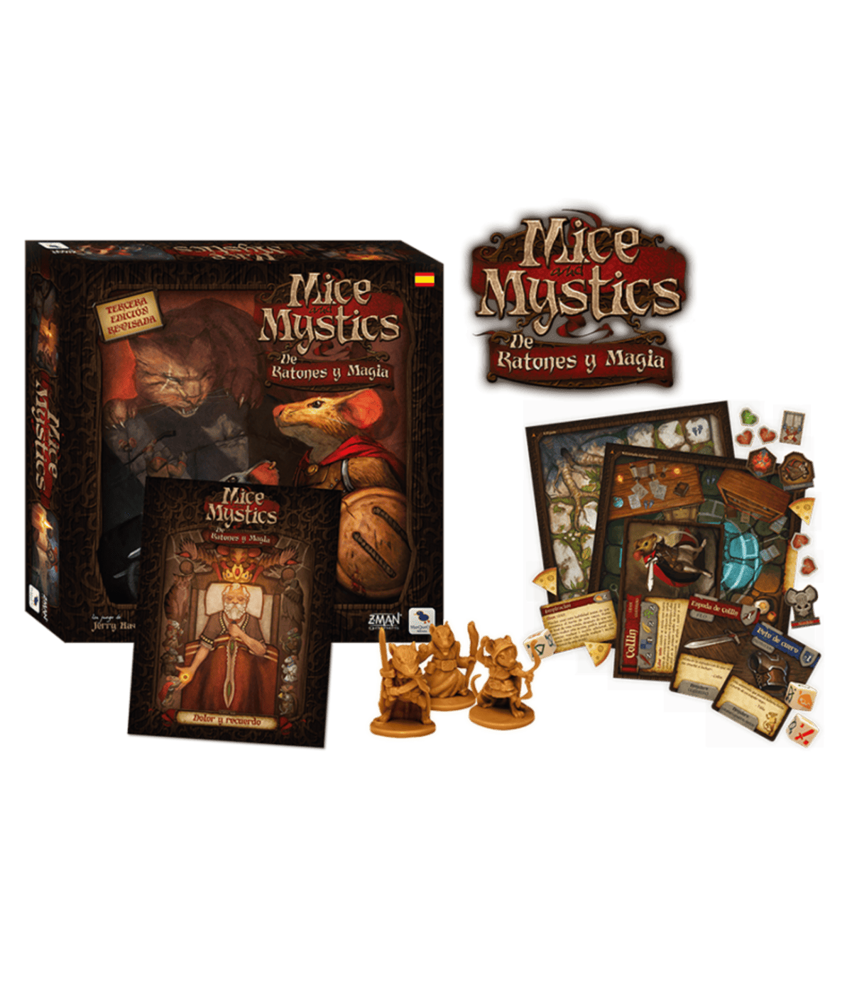 Mice and Mystics: De Ratones y Magia - Juegos de mesa - Adani Store