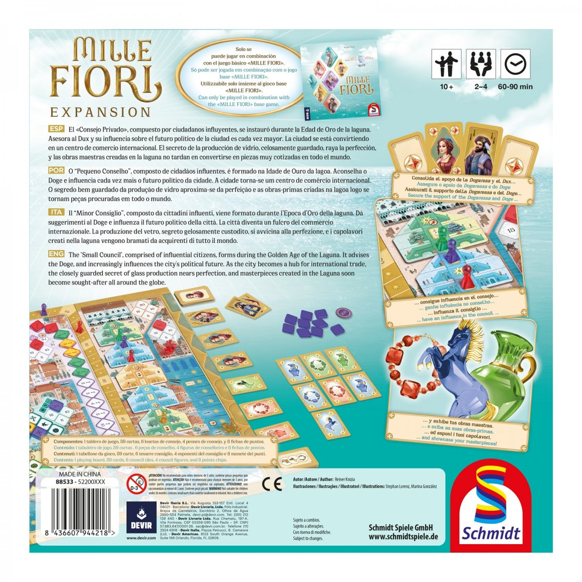 Mille Fiori: The masterpieces - Juegos de mesa - Adani Store