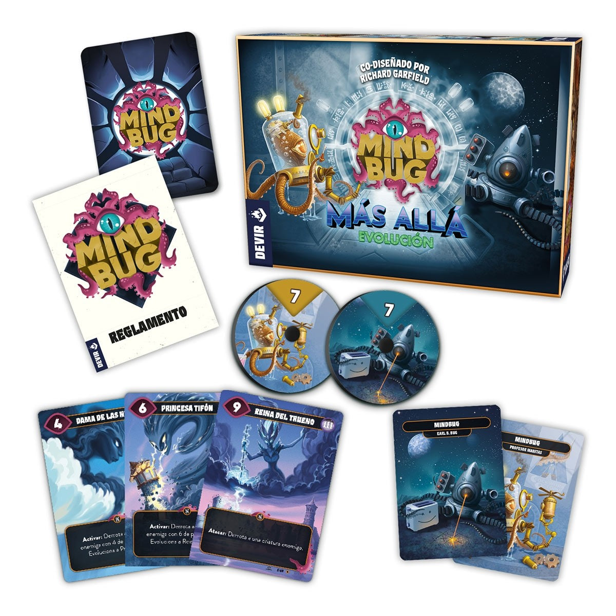 Mindbug Más Allá: Evolución - Juegos de mesa - Adani Store