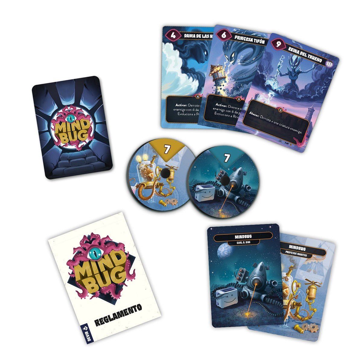 Mindbug Más Allá: Evolución - Juegos de mesa - Adani Store