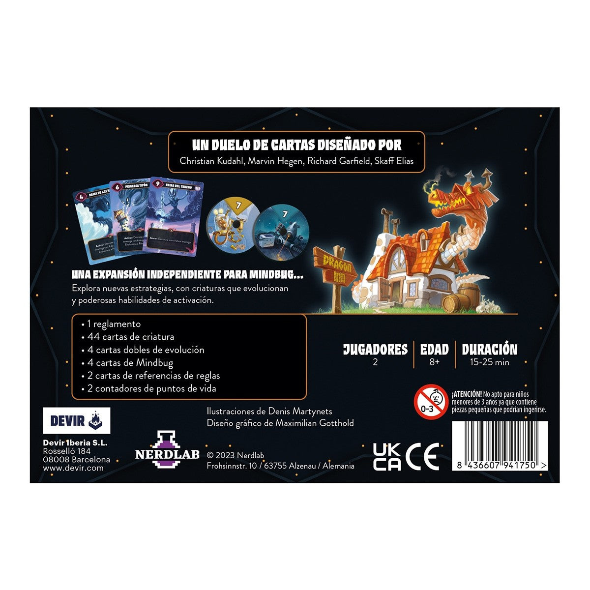 Mindbug Más Allá: Evolución - Juegos de mesa - Adani Store