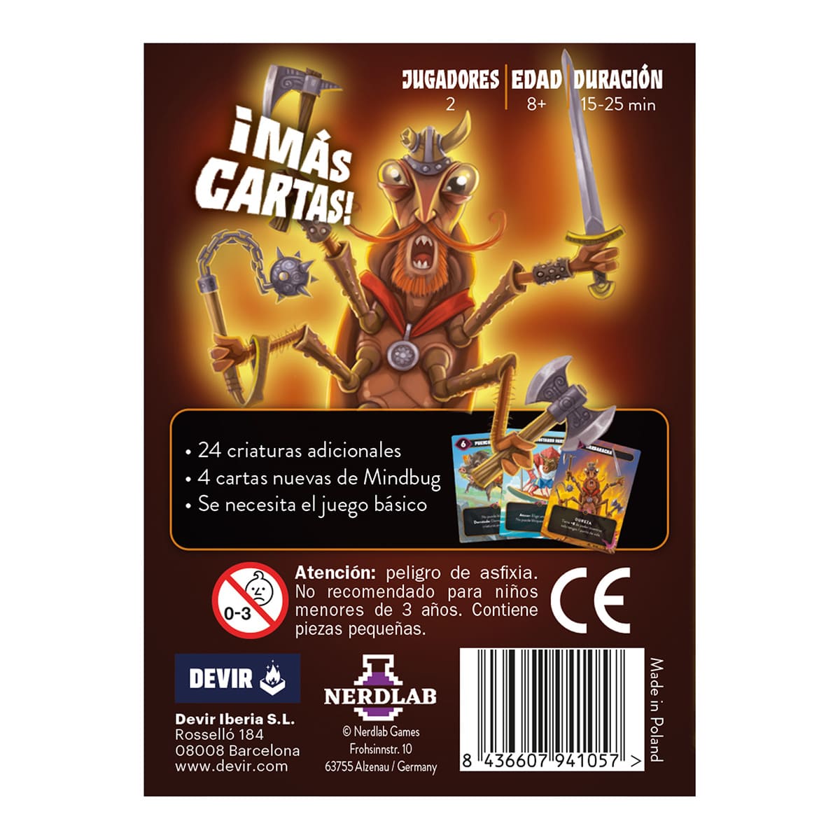 Mindbug: Nuevas Criaturas - Juegos de mesa - Adani Store