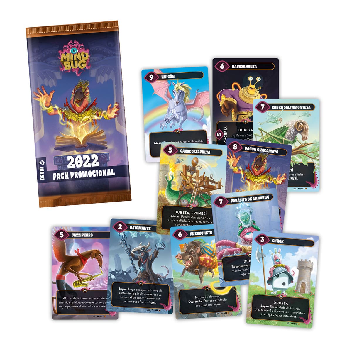 Mindbug: Pack Promocional 2022 - Juegos de mesa - Adani Store