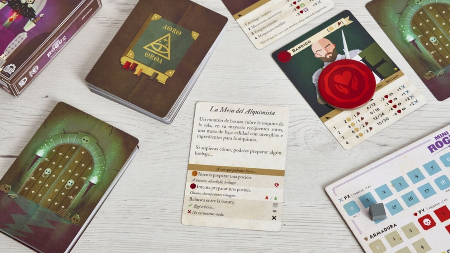 Mini Rogue: Abismos de Perdición - Juegos de mesa - Adani Store