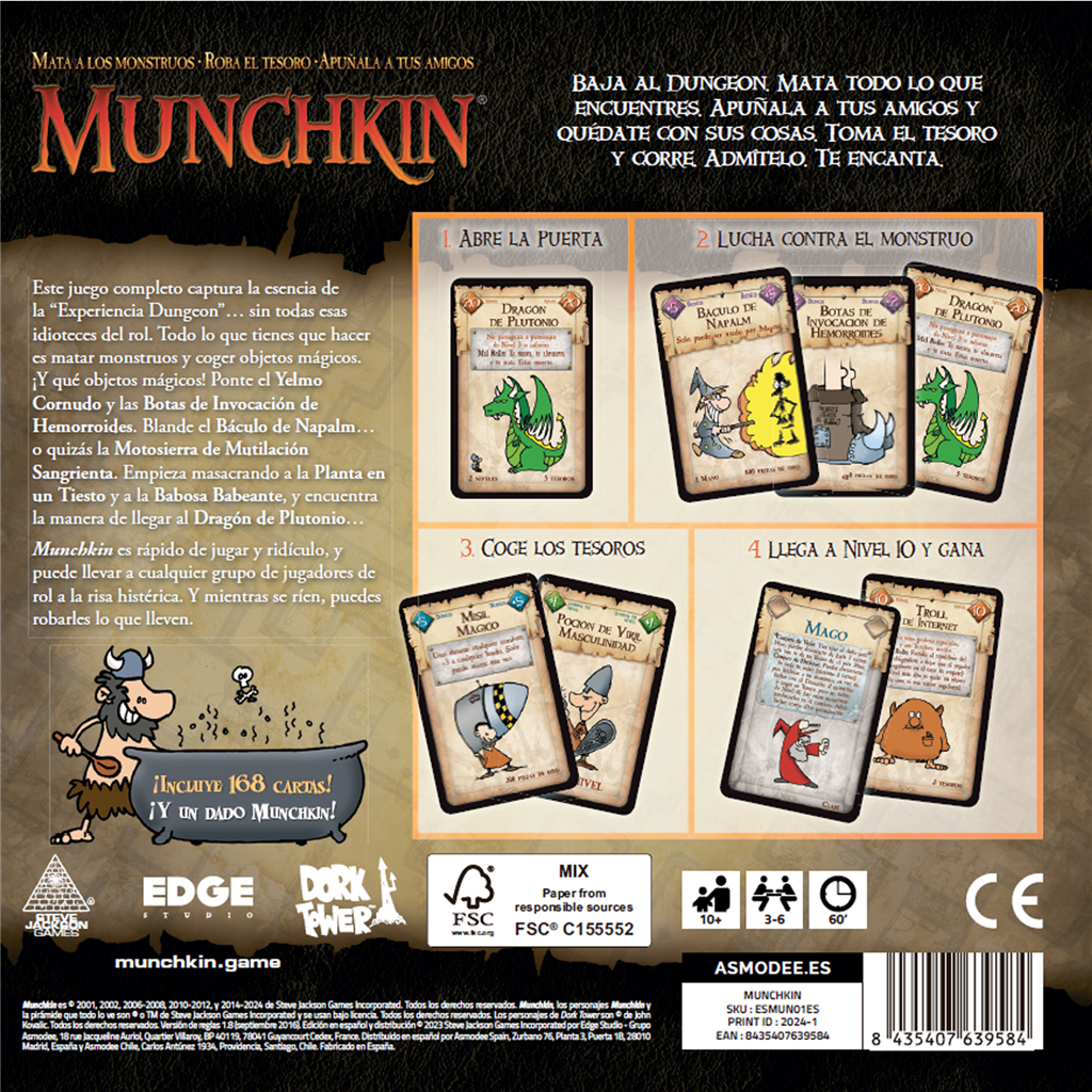 Munchkin - Juegos de mesa - Adani Store