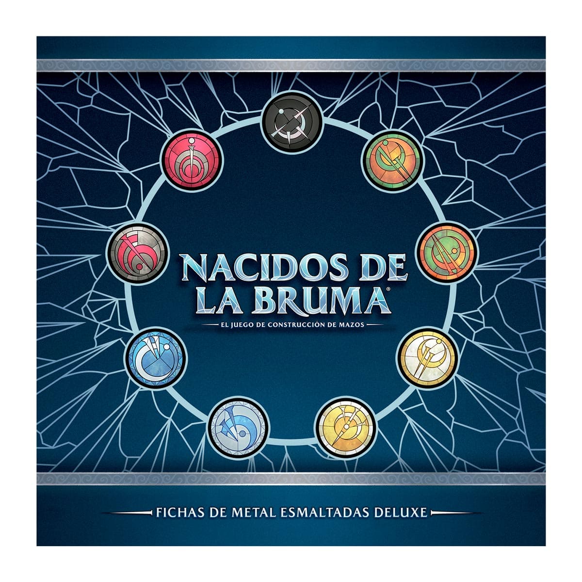 Nacidos de la Bruma: Fichas de Metal - Juegos de Mesa - Adani Store