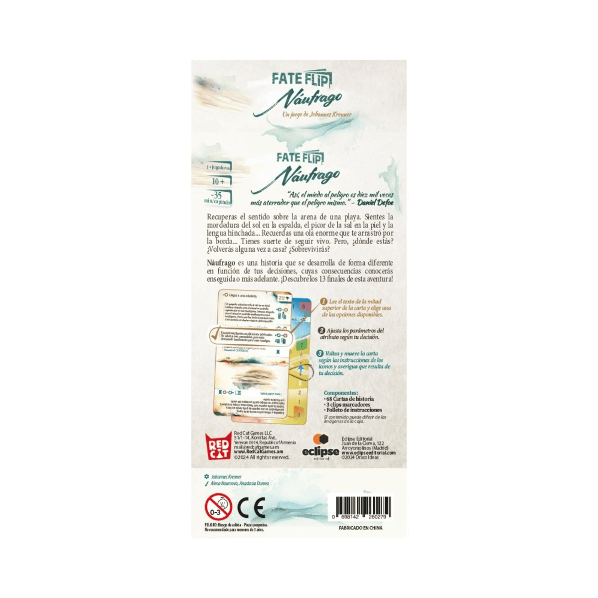 Náufrago - Juegos de mesa - Adani Store