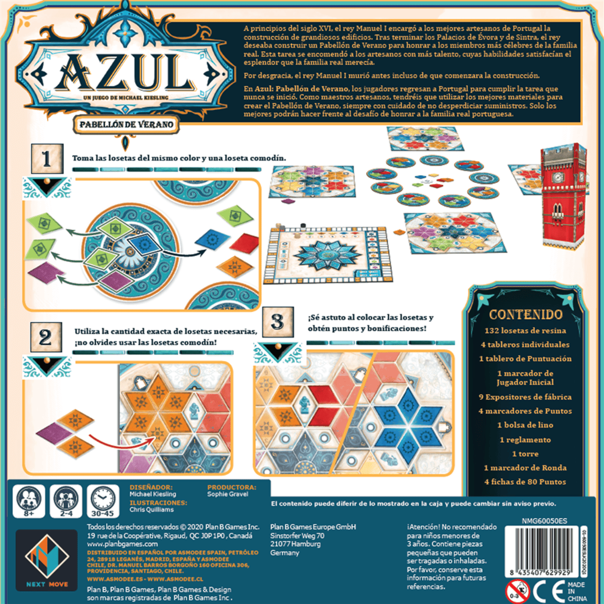 Azul: Pabellón de Verano