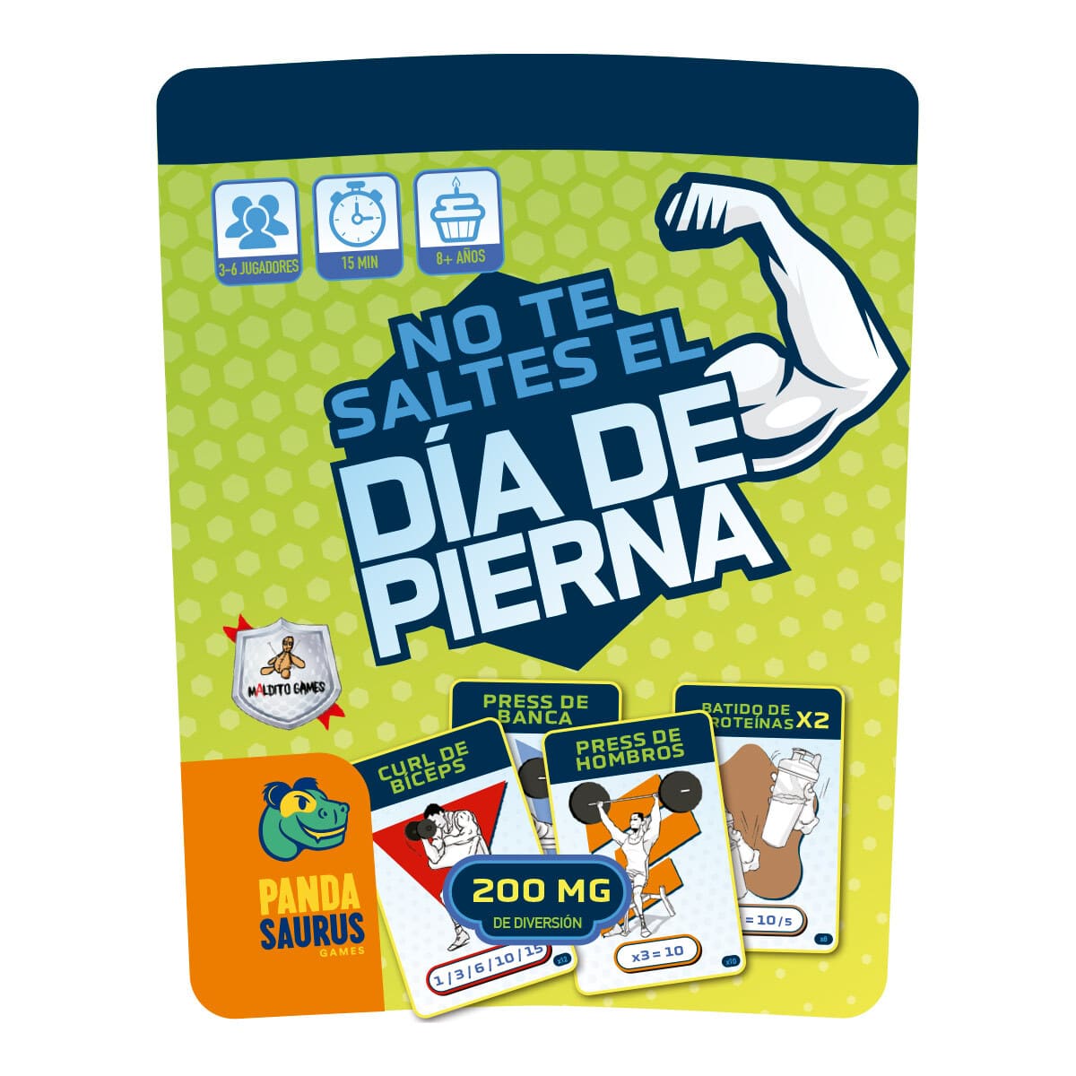 No te saltes el día de pierna - Juegos de mesa - Adani Store