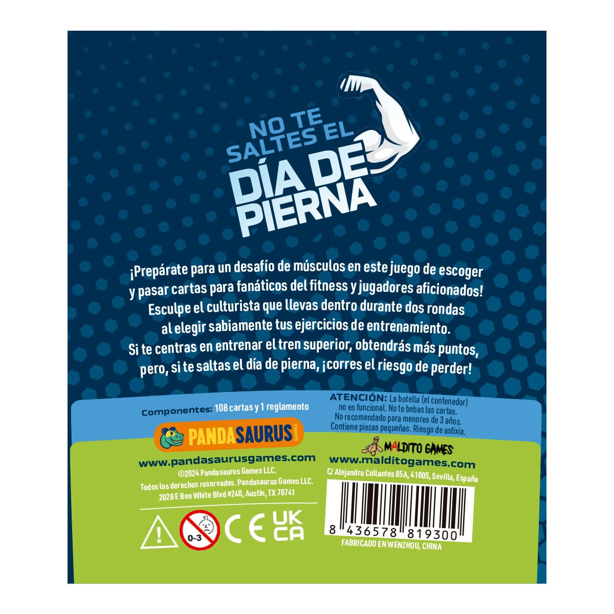 No te saltes el día de pierna - Juegos de mesa - Adani Store