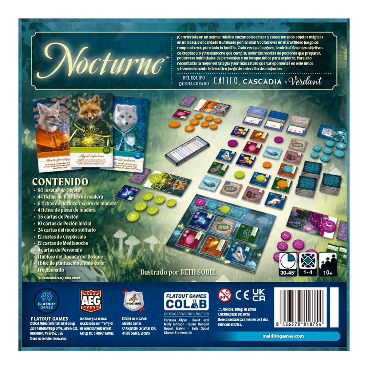 Nocturne - Juegos de mesa - Adani Store